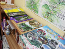 【館内一例】屋久島のパンフレットをご用意しております