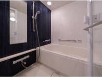 【風呂】広めの洗い場付き浴室