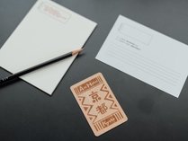 ルームキーエコフレンドリーな木製カードキー
