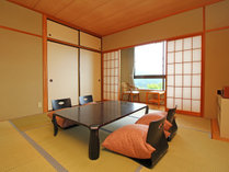 【#客室一例-8畳和室】雄大な那須高原を望めます。※プランによっては眺望の良くないお部屋になります。