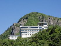 層雲峡 朝陽亭