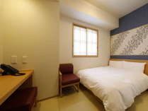 ◆ダブルルーム(14.06平米～17.7平米)客室は畳敷きにてご用意サータ社製ベッド(140cm×195cm)