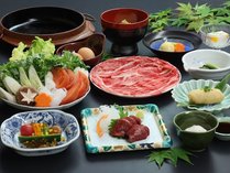★馬肉すき焼き【桜鍋】プラン