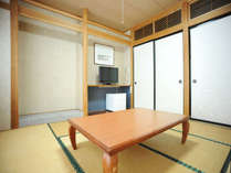 *客室例：和室８畳/足を延ばしてくつろげる、やっぱり畳のお部屋は落ち着きます！