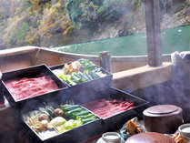 【屋形船】　川よしコラボ鍋料理