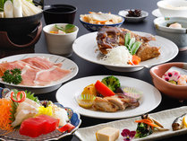 ◆郷土料理会席◆”当館人気の夕食×日本最古の温泉”を存分に♪