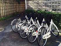 貸自転車(無料)５台自転車で街なかや長崎街道、佐賀城ほりばた散策へ！