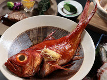 【料理】金目鯛の煮付け★海鮮グルメ和食コースの一例です*