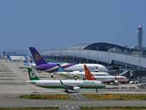 関西の玄関口、関西国内空港までも利便性抜群、最大７路線利用可能！