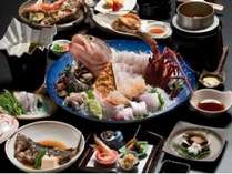 瀬戸内海の季節の旬魚を贅沢に！7000円の会席料理（例）
