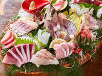 【地魚盛り】新鮮さが自慢！当館のお魚は市場からではなく、地元の漁師さんから直接しいれております。