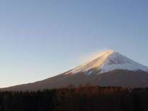 客室からご覧いただける富士山