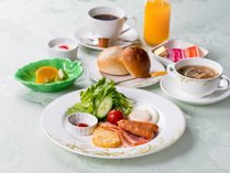 【洋朝食】さわやかな朝の目覚めには美味しいお食事を。一日のスタートを鮮やかなお食事で♪