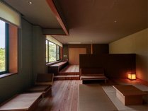 木と土壁の客室【沢乙sawaoto】呼吸する部屋