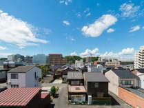 ・【客室からの風景】どのお部屋からも米子の町並みが見えます