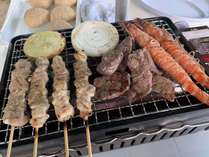 ・BBQプランでは、沖縄の地元食材をお楽しみください。