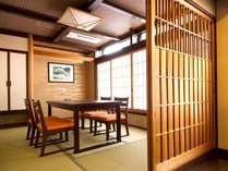 日本料理ふじ蔵は全室個室　お座敷もございます。