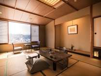 【東館一例】蔵王連峰の眺望が良いお部屋。雄大な蔵王連峰の景色を独り占め♪