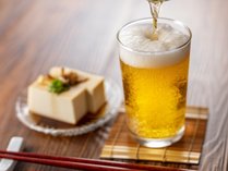 生ビールは日本酒に変更も可※写真はイメージです。