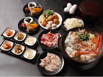 【レストラン夕食】海鮮鍋コース