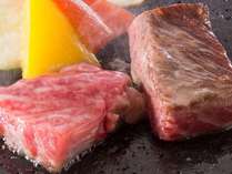 【陶板焼き】ジューシーな国産牛は陶板の上で焼いて肉の旨みをご堪能ください。（イメージ）