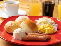 ・【朝食】洋食のご朝食。朝からしっかりと栄養が摂れます