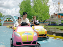東条湖おもちゃ王国には、大観覧車やコースターなど、乗り物アトラクションも多数！