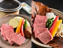 選べる信州プレミアム牛（石焼き　or　ほお葉焼き）