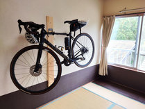 和室6畳◆一部客室ロードバイク・サーフボード壁掛け可