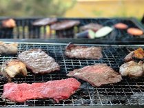 *【BBQイメージ】肉屋直営の美味しいお肉をご堪能ください。
