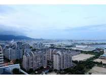 大阪湾側のお部屋から眺める風景(イメージ)