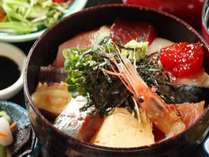 【1階にある日本料理　海風亭】海鮮丼定食