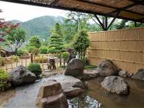 大阪府とは思えない豊かな自然の中で天然温泉を