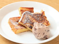 【朝食メニュー一例：なごや小倉フレンチトースト