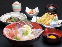 海鮮丼プラン／例