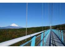 【三島スカイウォーク】富士山・駿河湾が一望できます。当ホテルよりお車で約25分