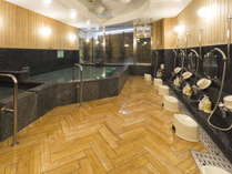 男性大浴場/高知県ビジネスホテル最大級の大浴場は一日の疲れが癒やされると好評です！