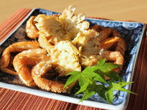 北海道産の上質な毛蟹。濃厚なカニ味噌も格別です※画像はイメージ