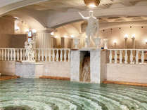 【ローマ風呂】古代ローマ人の気分をお楽しみください。