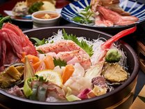 【特別室限定お部屋食】北海道産鮮魚の盛合せ