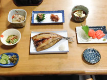 *夕食一例／屋久島産の地魚をご堪能下さい。