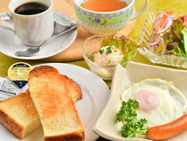 選べる朝食：洋食のお料理例