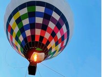 地上２０ｍからの絶景！北アルプスと白馬村を見渡す熱気球体験。わんちゃんもご参加可能！