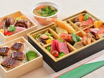 「彩り和風弁当」”美味しいものをちょっとずつ”お楽しみください