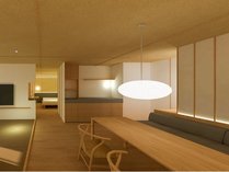 新客室プレミアムスイート_2024年6月中旬完成予定