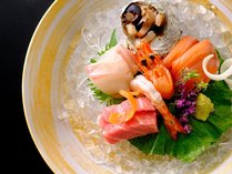 季節の旬魚五種盛り（料理イメージ）