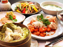 【夕食一例】地元の旬菜を取り入れた本格中華のフルコース★日替わりのため一例となります