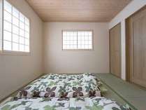 祇園の間-全てのお部屋は、最大４名様までご宿泊頂けますが、完全に個室です。ご安心ください。