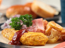 【お料理】朝食　オムレツプレート