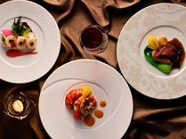 長崎の豊かな食材を堪能するディナーコース「キャメリア」